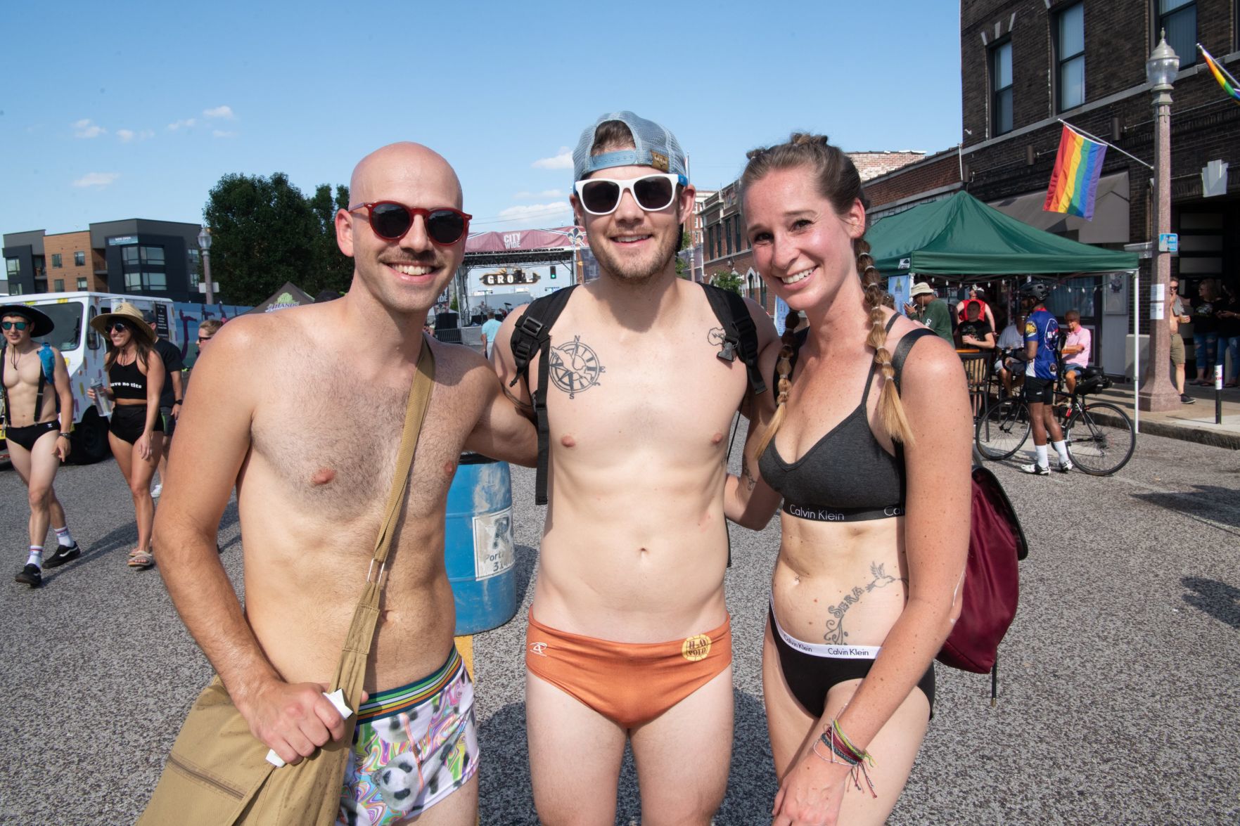 2019 World Naked Bike Ride in St. Louis